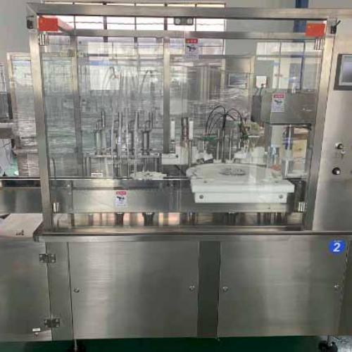 Double head dropper filling machine finishing Double head dropper filling machine finishing